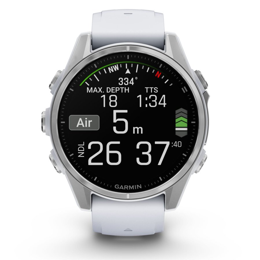 Garmin fenix 8 (43mm) Whitestone/Silver #5