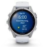 Garmin fenix 8 (43mm) Whitestone/Silver #9