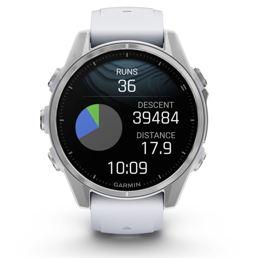 Garmin fenix 8 (43mm) Whitestone/Silver #10