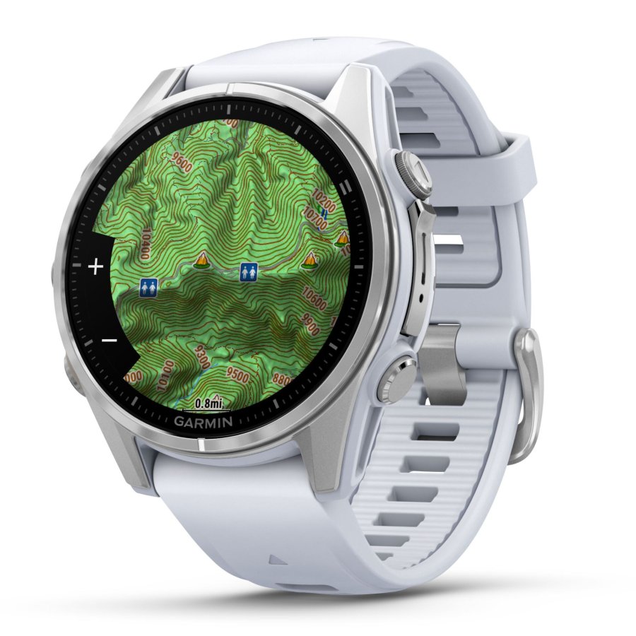 Garmin fenix 8 (43mm) Whitestone/Silver #13
