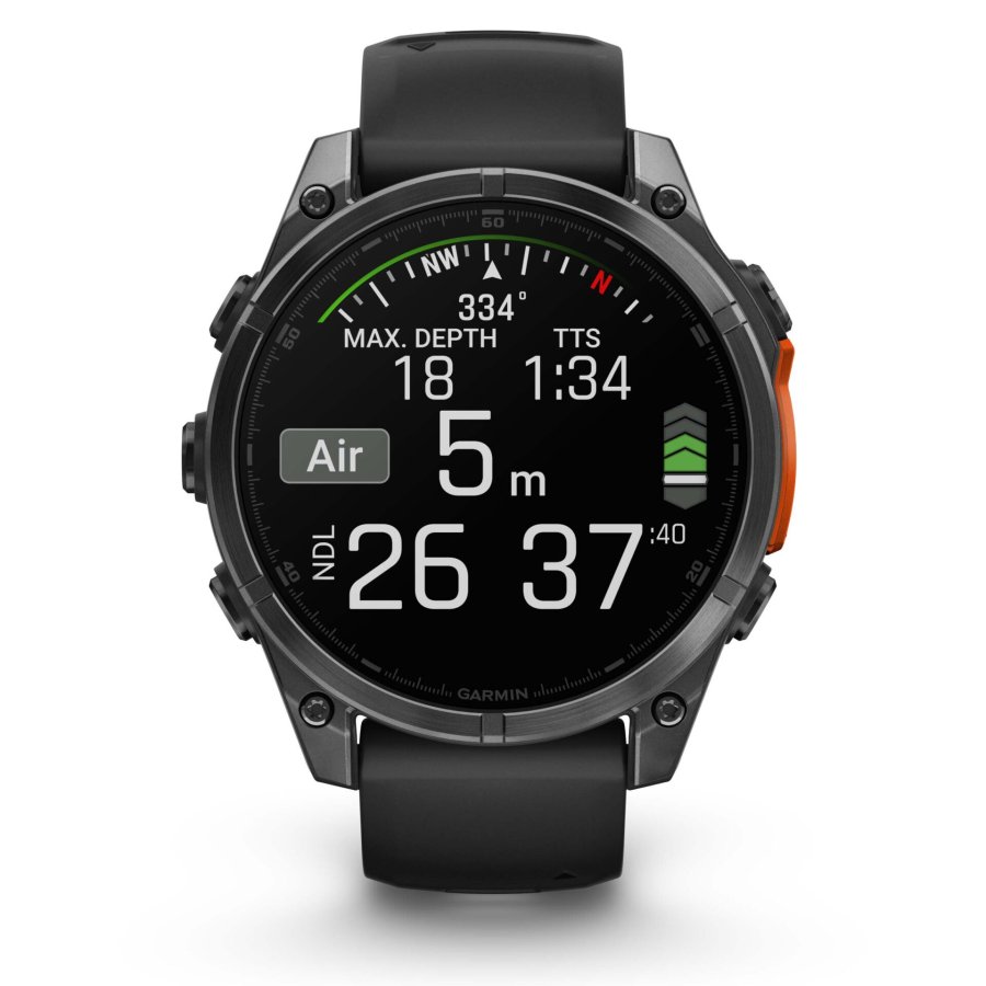 Garmin fenix 8 (47mm) Black/Slate Grey #5