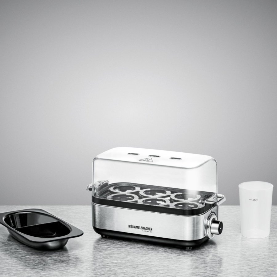 Rommelsbacher ER 600 ggekoger 6 g 400 W Rustfrit stl, Transparent #2