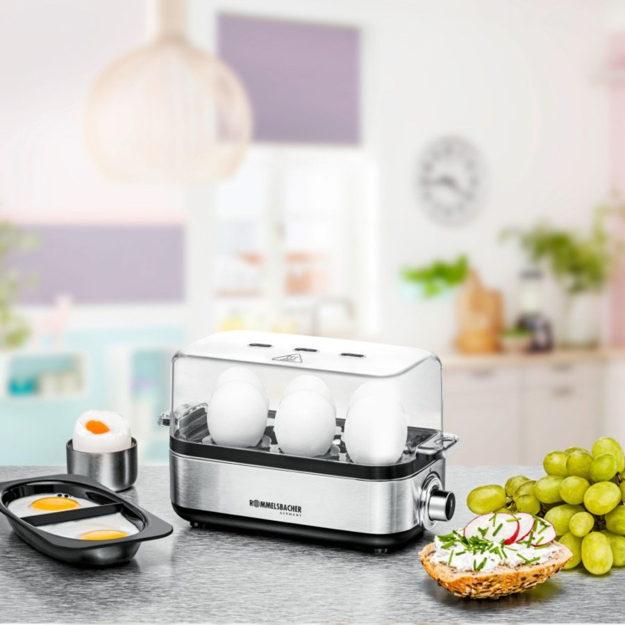 Rommelsbacher ER 600 ggekoger 6 g 400 W Rustfrit stl, Transparent #3