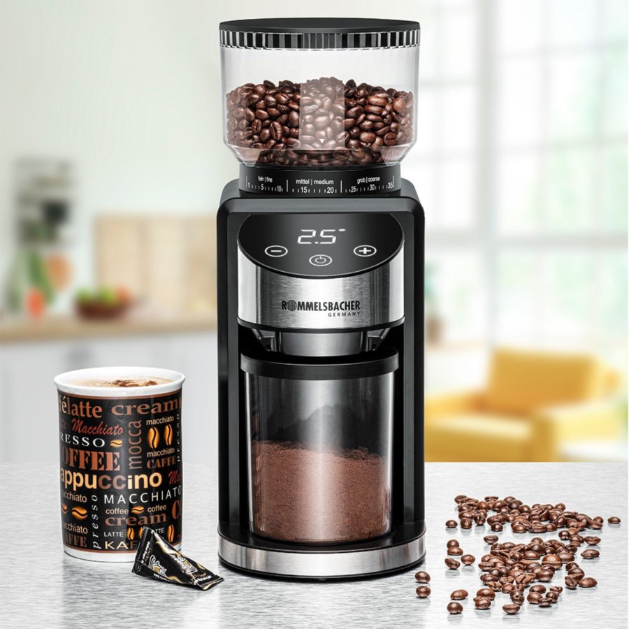 Rommelsbacher EKM 400 kaffemlle 200 W Sort, Rustfrit stl #5