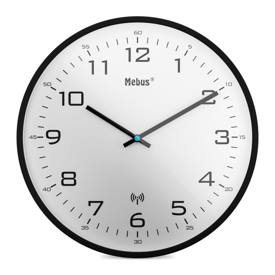 Mebus 13079 Funk Wall Clock #1