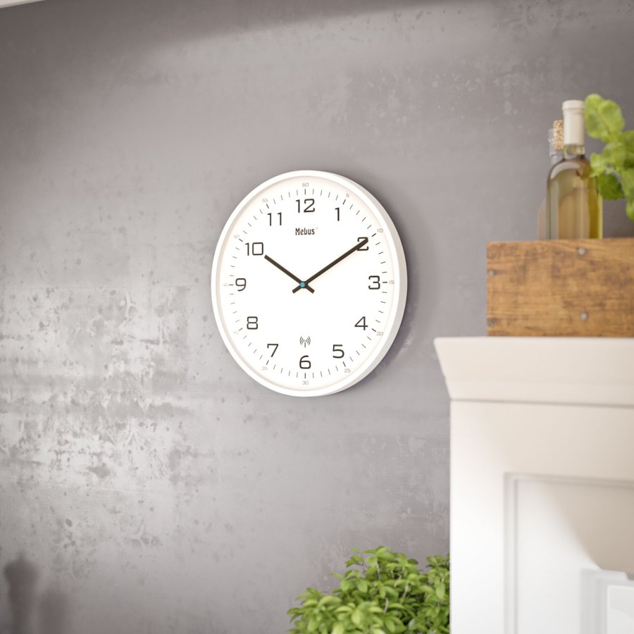 Mebus 13080 Funk Wall Clock #7