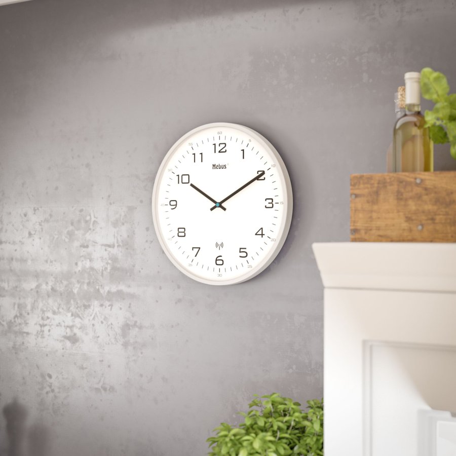 Mebus 13081 Radio Wall Clock #7