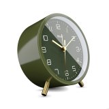 Mebus 56972 Olivgrün/Gold Quarzwecker #2