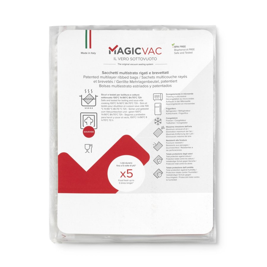 MagicVac 50 Vakuumbeutel mit Label 30 x 40 cm #1