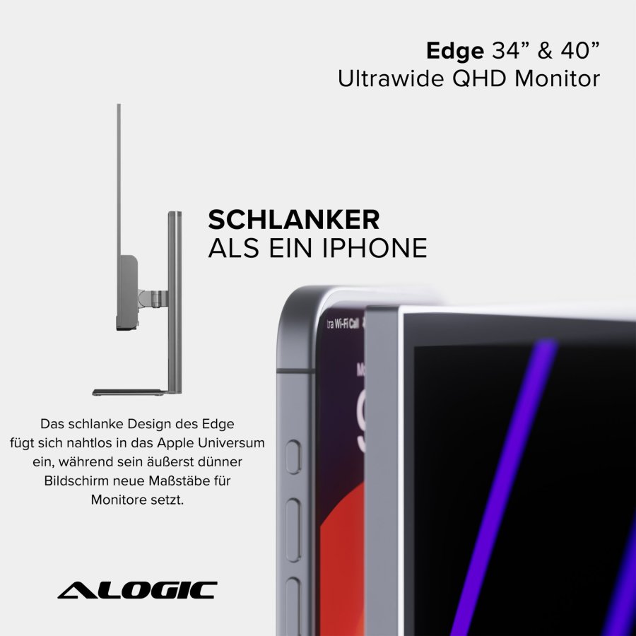 Alogic EDGE 34  Ultrawide Monitor Space Gray #7