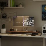 Alogic Illuminate Light Bar with 4k Autofocus Camera Space Grey #10