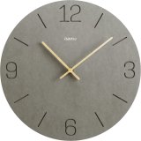 Hama Wall Clock Kreta grey 30cm engraved digits         185881 #1