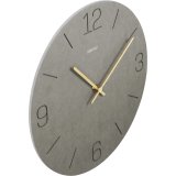 Hama Wall Clock Kreta grey 30cm engraved digits         185881 #2