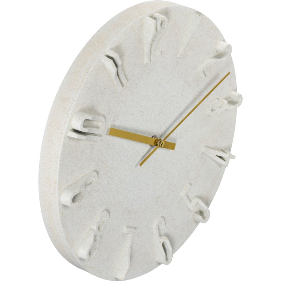 Hama Wall Clock Korfu beige 30cm 3D digits                 185880 #2