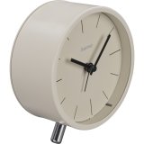 Hama Radio Clock Flores analogue w/o ticking, grey/beige   222229 #2