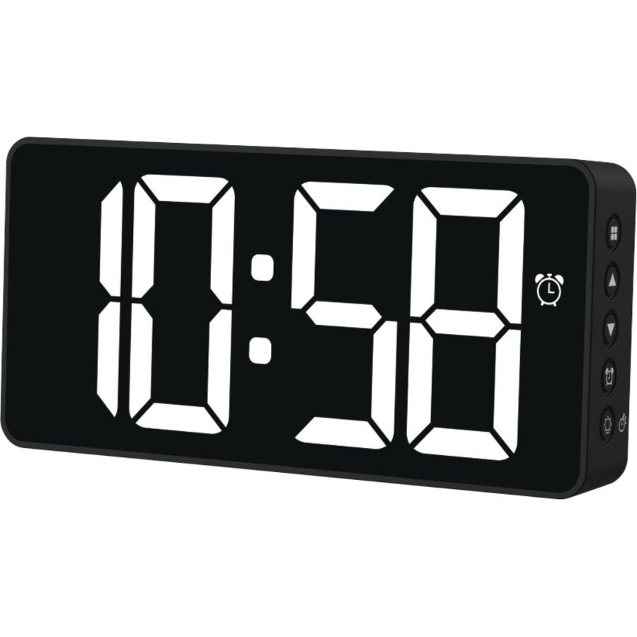 Hama Digital Alarm Clock Bali wt temperature, night mode   185896 #1