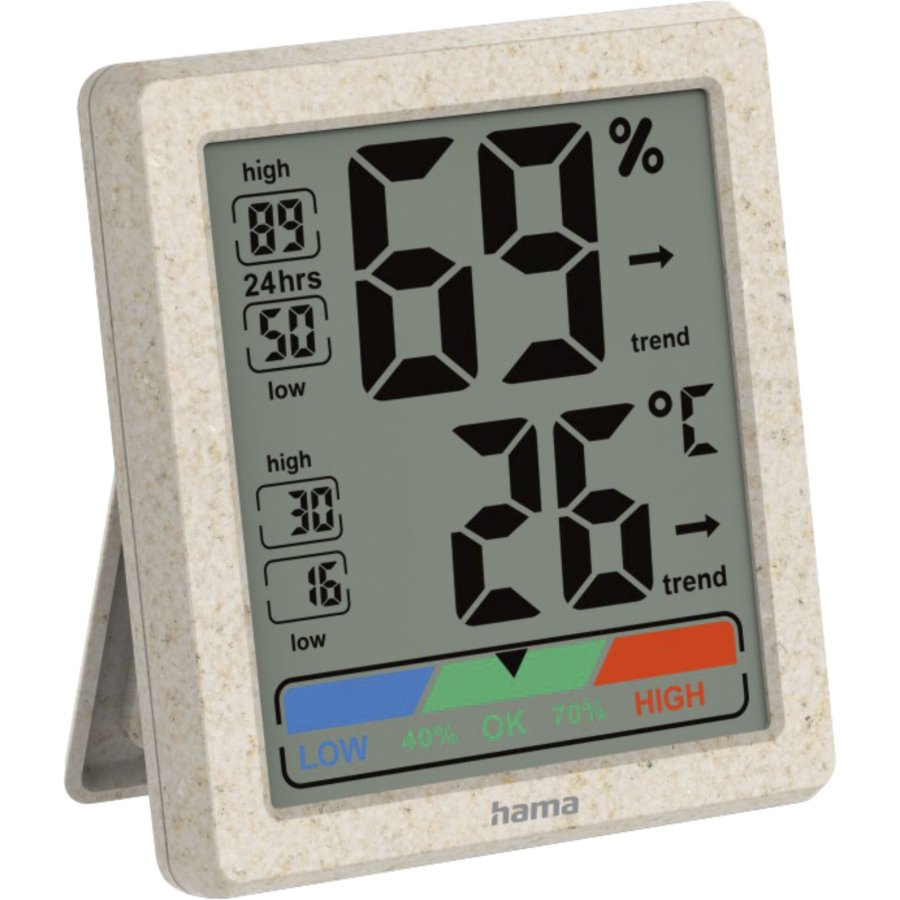 Hama Thermometer and Hygrometer Ponza, digital for indoor 222227 #1