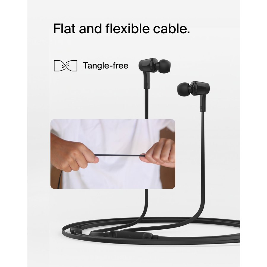 Belkin Rockstar USB-C Wired Earbuds, black G3H0002hqBKV2 #10