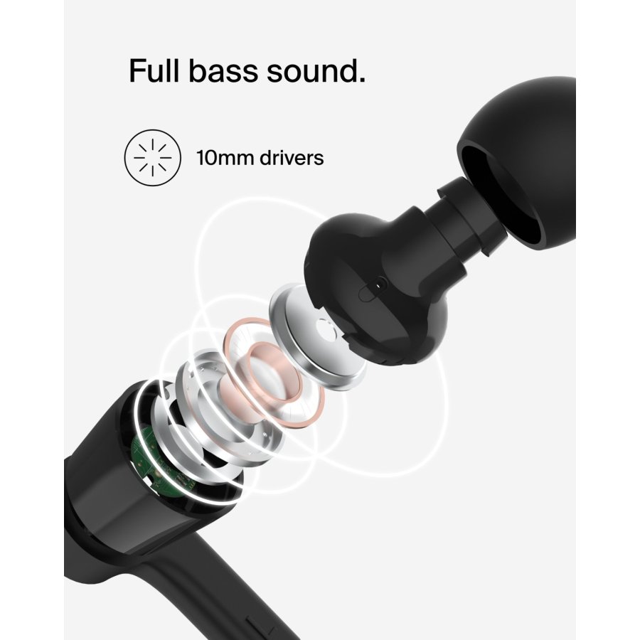 Belkin Rockstar USB-C Wired Earbuds, black G3H0002hqBKV2 #11