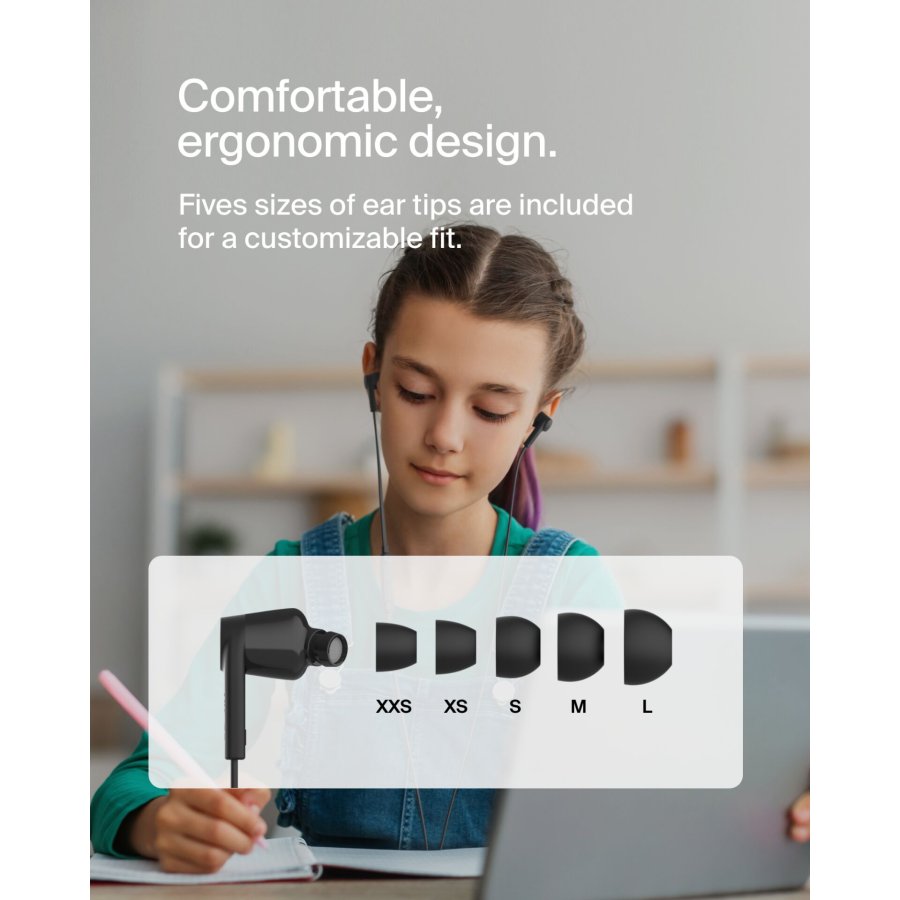 Belkin Rockstar USB-C Wired Earbuds, black G3H0002hqBKV2 #12