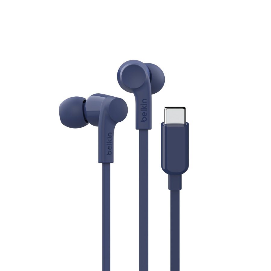 Belkin Rockstar InEar Headphones cabel, USB-C, blue G3H0002hqBLV2 #1