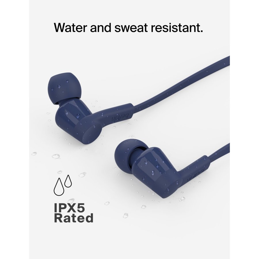 Belkin Rockstar InEar Headphones cabel, USB-C, blue G3H0002hqBLV2 #9