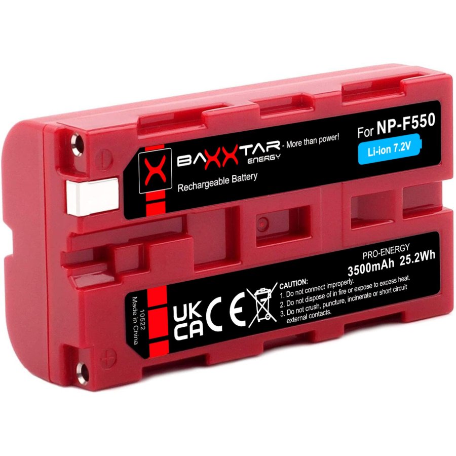 Baxxtar Battery NP-F550 3500mAh #1