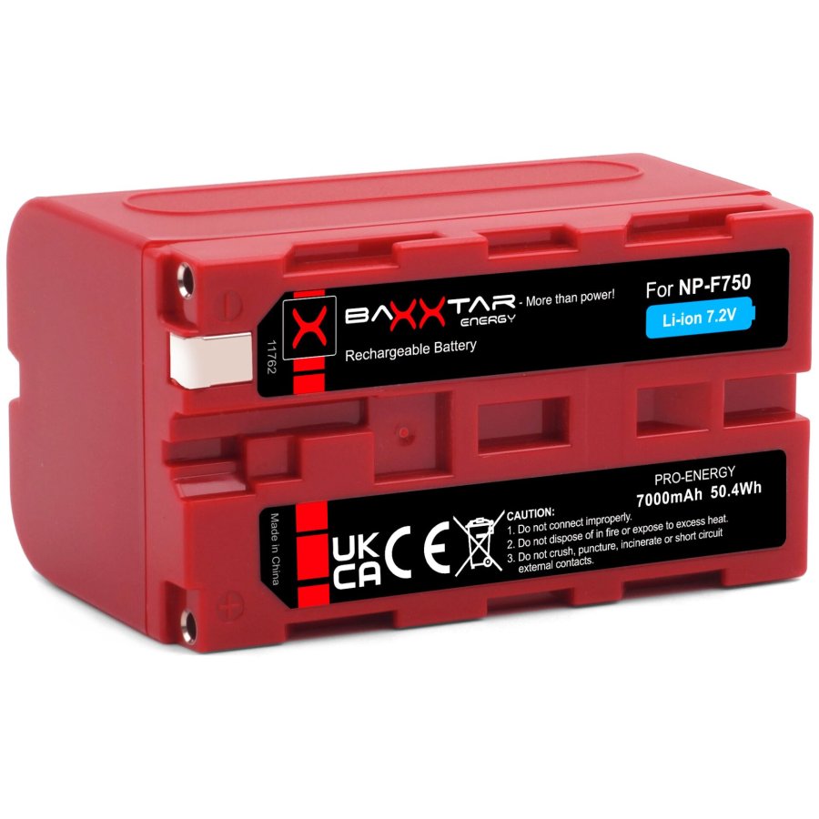 Baxxtar Battery NP-F750 7000mAh #1