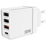 Verbatim USB Wall Charger 30W 1xUSB-C PD 3xUSB-A weiß    49701 #3