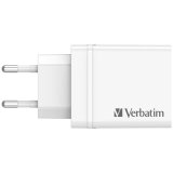 Verbatim USB Wall Charger 30W 1xUSB-C PD 3xUSB-A weiß    49701 #6