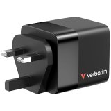 Verbatim Gan Charger 65W 2xUSB-C PD,1xUSB-A, retrac. Cable  32217 #5