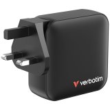 Verbatim Mini GaN Charger 165W 3xUSB-C 1xUSB-A US/EU/UK A.32216 #4