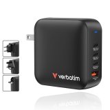 Verbatim Mini GaN Charger 165W 3xUSB-C 1xUSB-A US/EU/UK A.32216 #5