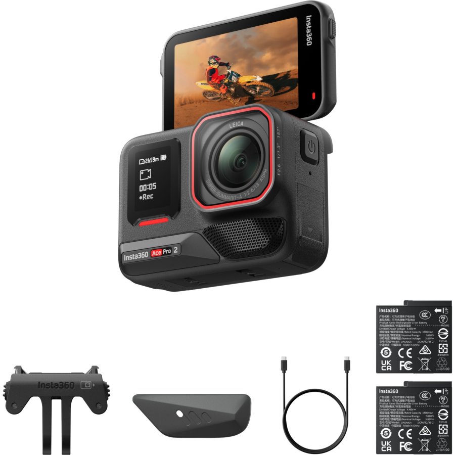 Insta360 Ace Pro 2 Actioncam Dual Battery Bundle #2