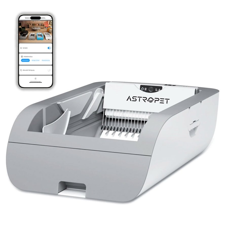 Astropet self-cleaning cat litter box App contr. Helios #1
