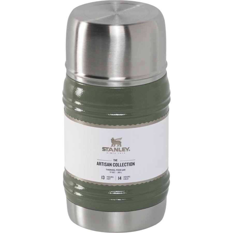 Stanley Artisan Thermal Food Jar 0,50 L Hammertone Green #1