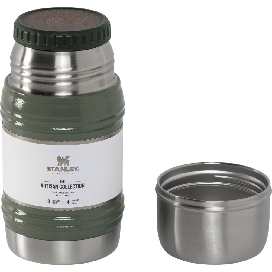 Stanley Artisan Thermal Food Jar 0,50 L Hammertone Green #2