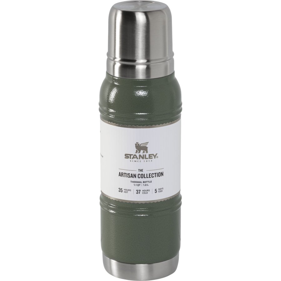 Stanley Artisan Thermal Bottle 1 L Hammertone Green #1