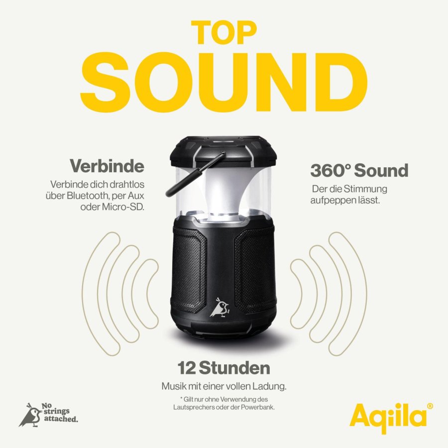 Aqiila Soundbird B10 3-in-1 Light Speaker and Powerbank #6