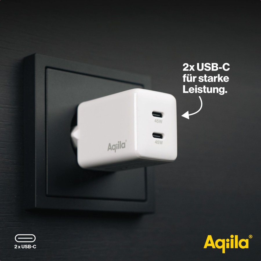 Aqiila Chargebird W2 45W 2x USB-C #6