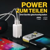 Aqiila Chargebird W3 65W 2x USB-C 1x USB-A #9