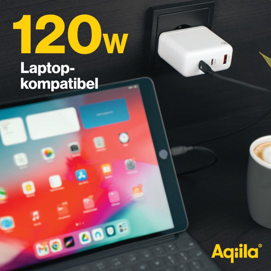 Aqiila Chargebird W4 120W 2x USB-C 1x USB-A #3