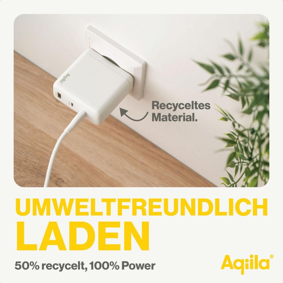Aqiila Chargebird W4 120W 2x USB-C 1x USB-A #6