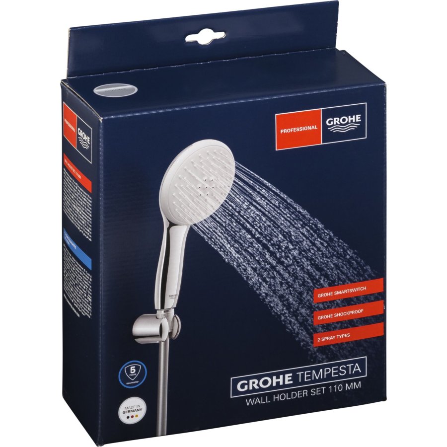 Grohe Tempesta 110 shower rail set 2 sprays #1