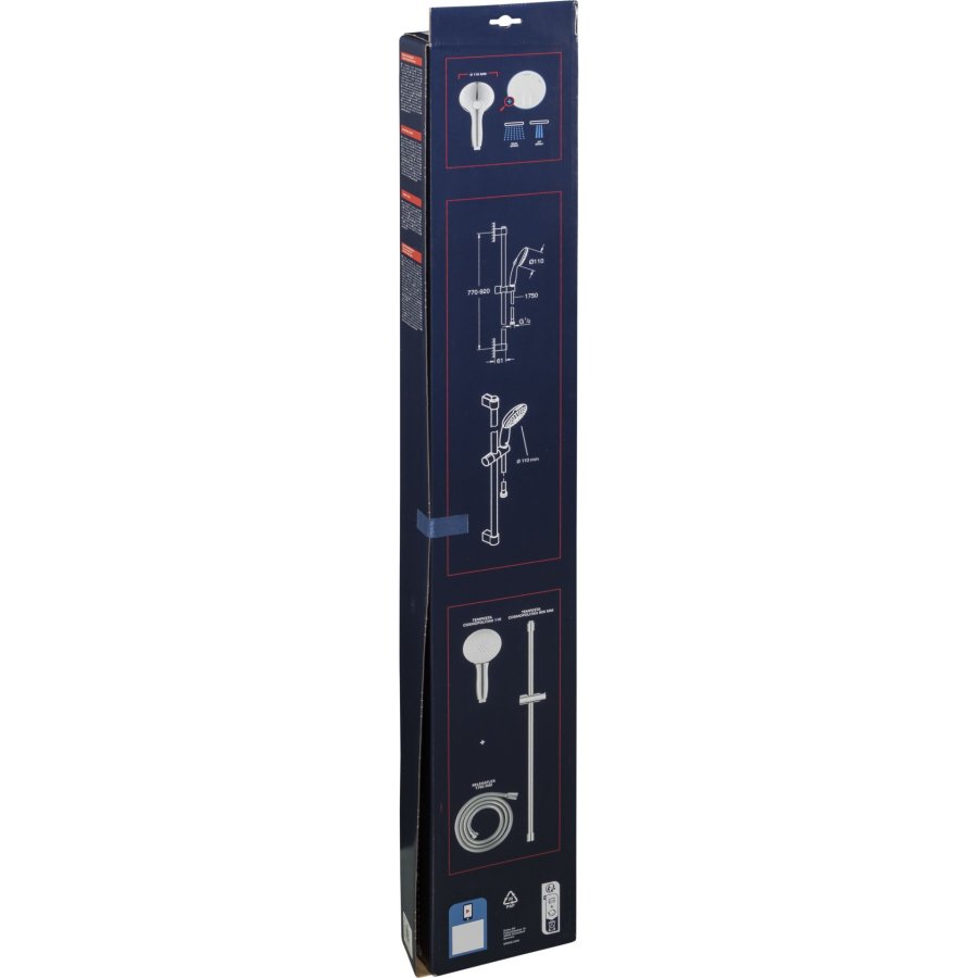 Grohe Tempesta 110 Shower Set 2 spray types, 900mm chrome #2