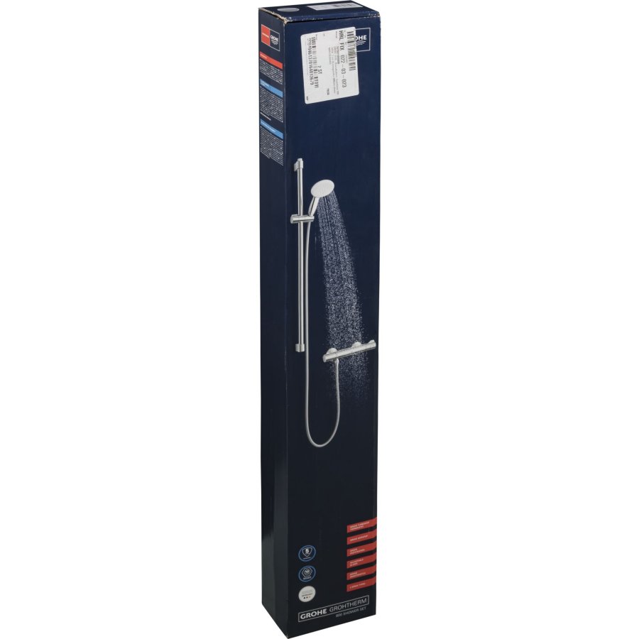 Grohe Grohtherm 800 Thermostatic Shower Valve 1/2  wth Showerhead #1