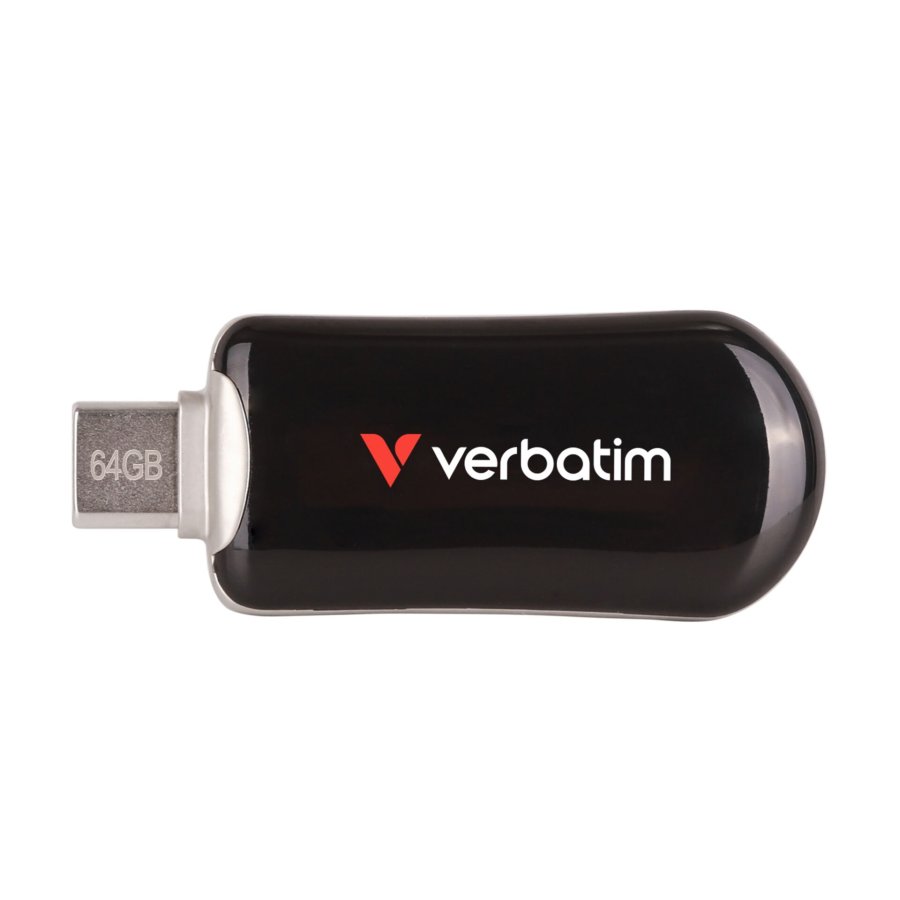 Verbatim Plectra Black      64GB USB-C Flash Drive          30224 #3
