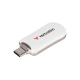 Verbatim Plectra White      64GB USB-C Flash Drive          30228 #1