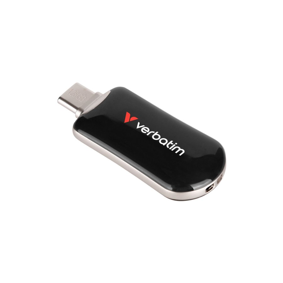 Verbatim Plectra Black     128GB USB-C Flash Drive          30225 #3