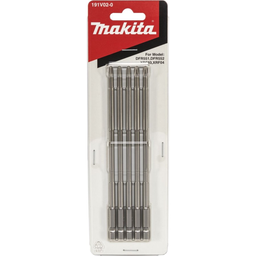 Makita 191V02-0 Bit PH2x155mm 5x #1